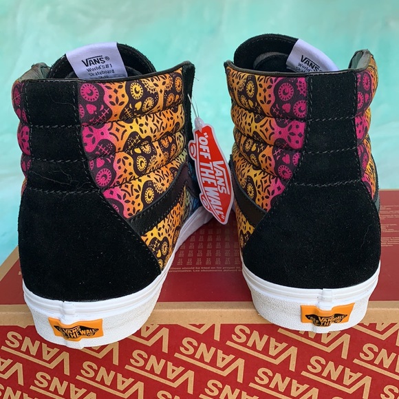 VANS SK8-Hi Dia De Los Muertos Bkmlt WMNS - Picture 10 of 16